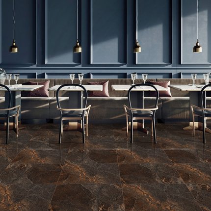 Italica Tiles - Forest Brown